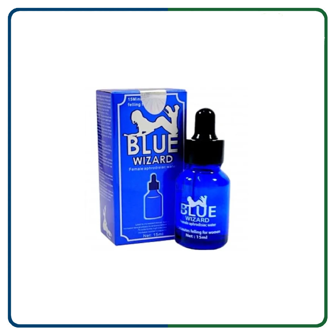 قطرة (بلو ويزارد - Blue Wizard) الأصلية لإثارة المرأة 🌵