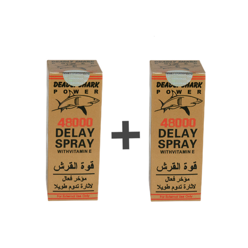 بخاخ القرش Shark الذهبي 2عبوة