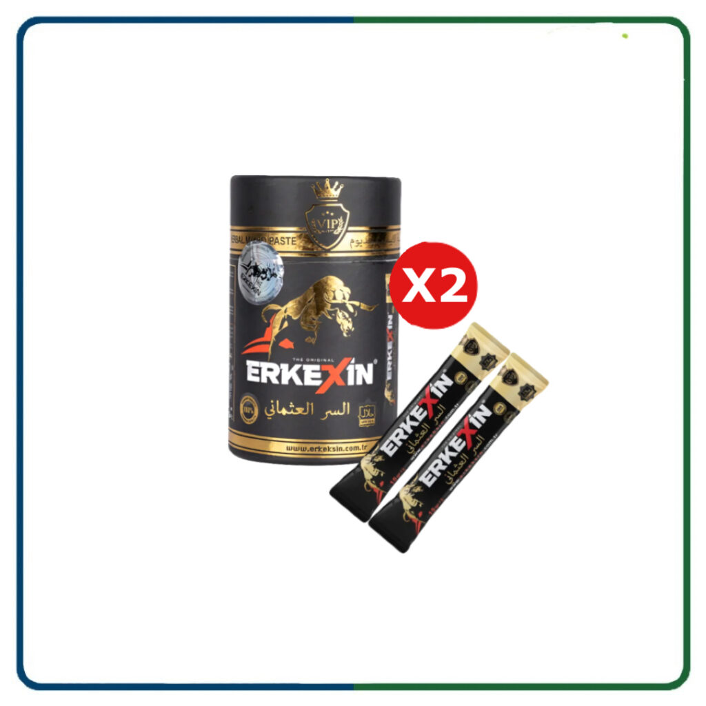 عسل السر العثماني Erkexin الأصلي – 2 عبوة 24 ظرف